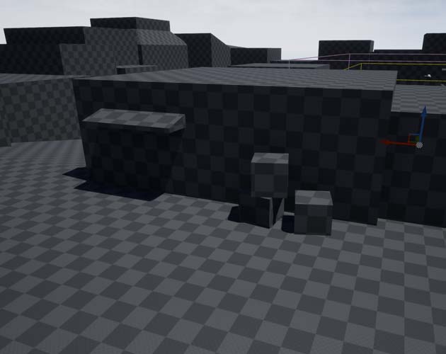 unreal fps level design screenshot 6